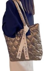 Cartera De Hombro Assaro Estilo Tote - Imagen 4