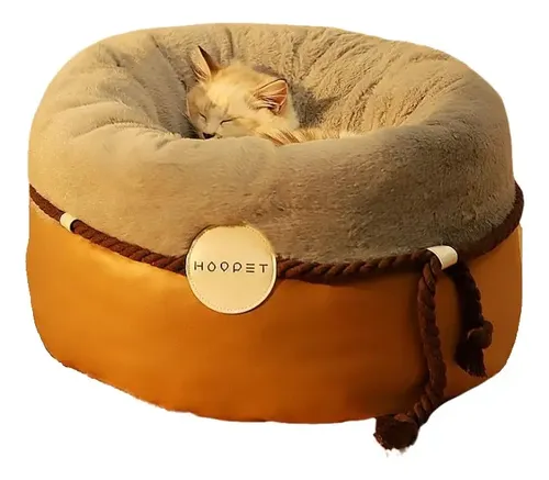 D_975852-MLC74090805108_012024-O.webp Cama Nido Para Gatos Suave Y Acogedora Felpa Talla S