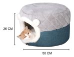 Cama Semi Cerrada Y Transformable Para Mascotas (talla M) - Imagen 2