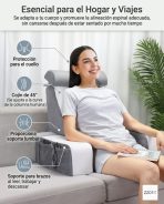 Almohada De Lectura Con Brazos - Respaldo Para Cama Y Sillón - Imagen 3