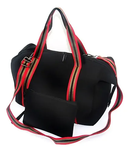 Bolso De Viaje Travel2 Estilo Duffel Negro