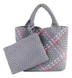 Cartera De Hombro Viva Estilo Tote Tejida - Imagen 5