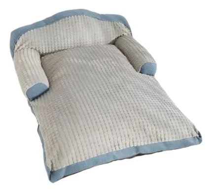 Cama Para Mascotas Con Respaldo Talla Xl