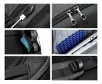Mochila Para Estudiantes 15.6'' Impermeable Y Con Puerto Usb - Imagen 10