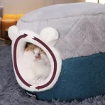 Cama Semi Cerrada Y Transformable Para Mascotas (talla M) - Imagen 7
