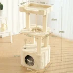Torre Árbol De Juegos Para Gato 3 Niveles - Imagen 3
