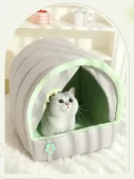 Casita Cerrada Invernal Para Gatos - Imagen 8