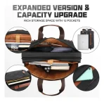 Mochila De Viaje Convertible 3 En 1 Para Viajes U Oficina - Imagen 6