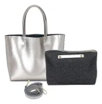 Cartera De Hombro Padua Estilo Tote Cuero - Imagen 6