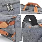 Mochila Ejecutiva Convertible 3 En 1 Bolso Elegante Laptop - Imagen 6