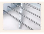 Tendedero De Ropa Retráctil De Muro 80cm Aluminio Reforzado - Imagen 10