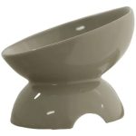 Bowl De Cerámica Para Mascotas Inclinado