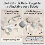 Soporte De Pared Plegable Para Bebé Para Ducha Y Tina - Imagen 2