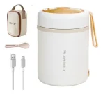 lonchera USB 600 ml - Lonchera Usb 600 Ml Para Oficina Y Viajes