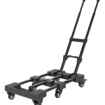 carro de carga plegable 200 kg - Carro De Carga Ultra Resistente 200kg Plegable De 6 Ruedas