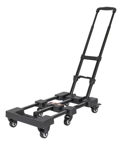 carro de carga plegable 200 kg - Carro De Carga Ultra Resistente 200kg Plegable De 6 Ruedas