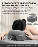 Almohada Ergonómica Profesional Memory Foam Para Masaje - Imagen 7