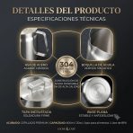 Mini Freidora De Cocina Con Canasto 1.5 Litros - Imagen 4