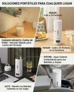Termo Hervidor Eléctrico Portátil Minilif 500ml Viajes Y Ofi - Imagen 4