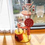 Torre Rascador Para Gatos De 4 Niveles - Imagen 3