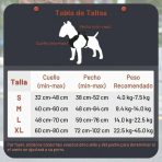 Arnés Premium Chaleco Para Perros Resistente Y Firme Talla M - Imagen 9