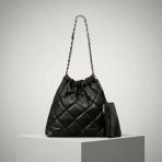 Cartera De Hombro Bomp 55 Estilo Puffer - Imagen 5
