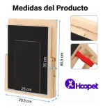 Rascador Lima De Uñas Para Perros Con Cajón Para Premios - Imagen 2