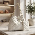 Cartera De Hombro Bomp 55 Estilo Puffer - Imagen 7
