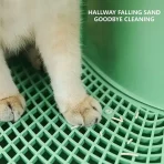 Arenero Sanitario Para Gatos Con Pasillo Antiderrames Grande - Imagen 10