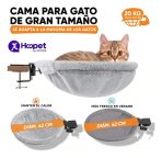 Hamaca Flotante De Escritorio Para Gatos - Imagen 2