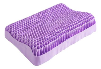 almohada cervical de gel inteligente - Almohada Cervical De Gel Inteligente Zero Gravity Con Funda