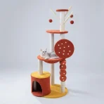 Torre Rascador Para Gatos De 4 Niveles - Imagen 2