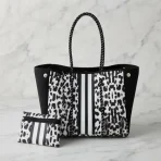 Cartera De Hombro Taylin Estilo Tote Animal Print