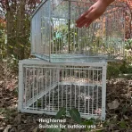 Jaula Trampa Multiusos Para Aves, Conejos Y Roedores - Imagen 5