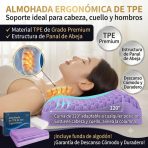 Almohada Cervical De Gel Inteligente Zero Gravity Con Funda - Imagen 10